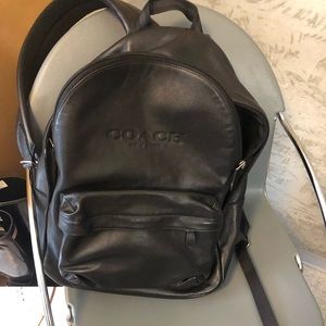 authentic Coach Charles leather backpack